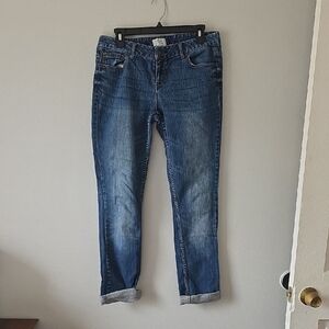 Aeropostale Ashley Dark Blue 90's Ultra Skinny Jeans Size 9/10R